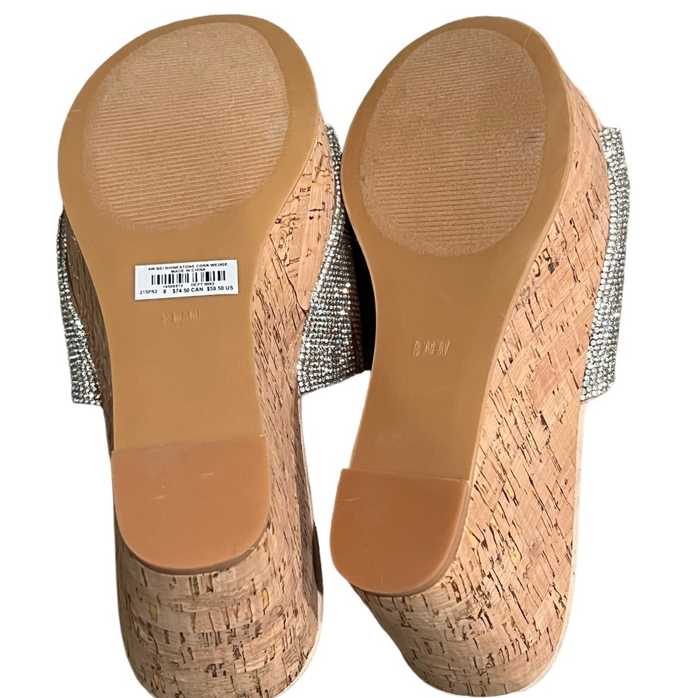 Torrid Rhinestone Sparkly Wedge Sandals - Picture 5 of 5